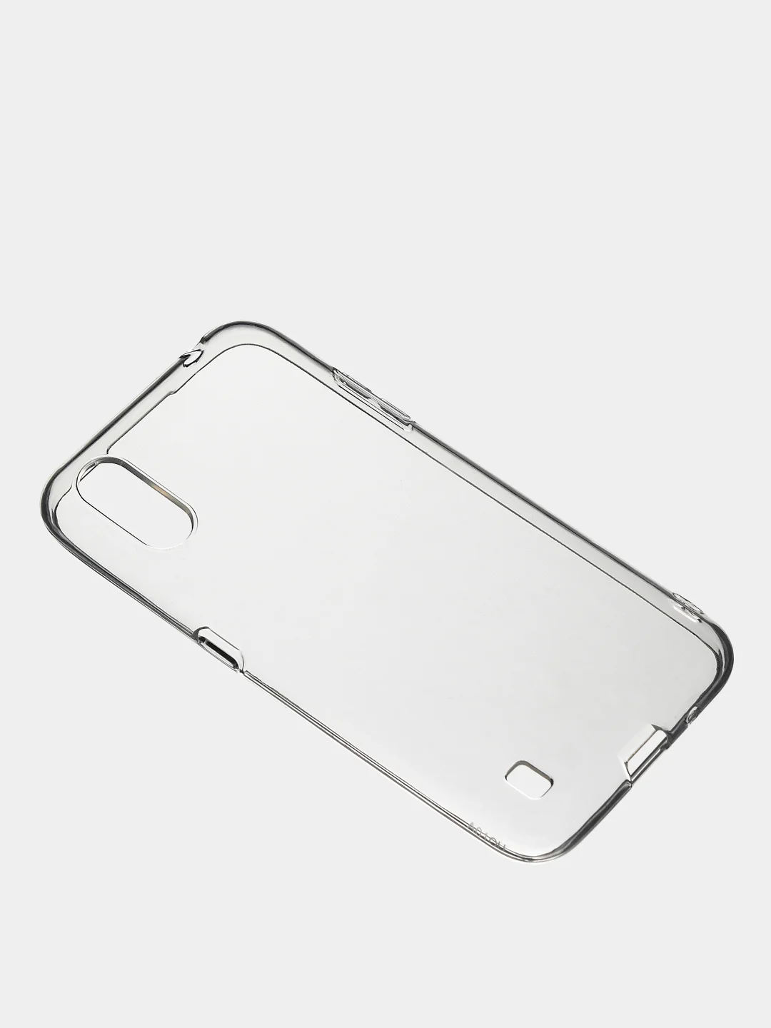 Чехол для Samsung A01 прозрачный силиконовый