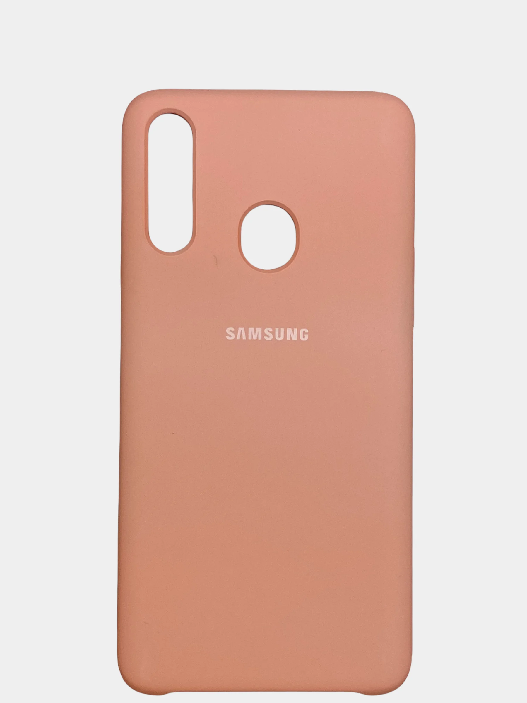 Розовый чехол Silicone Cover на Samsung Galaxy A10, A31, A20S, A21S, M11, M51