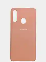 Розовый чехол Silicone Cover на Samsung Galaxy A10, A31, A20S, A21S, M11, M51