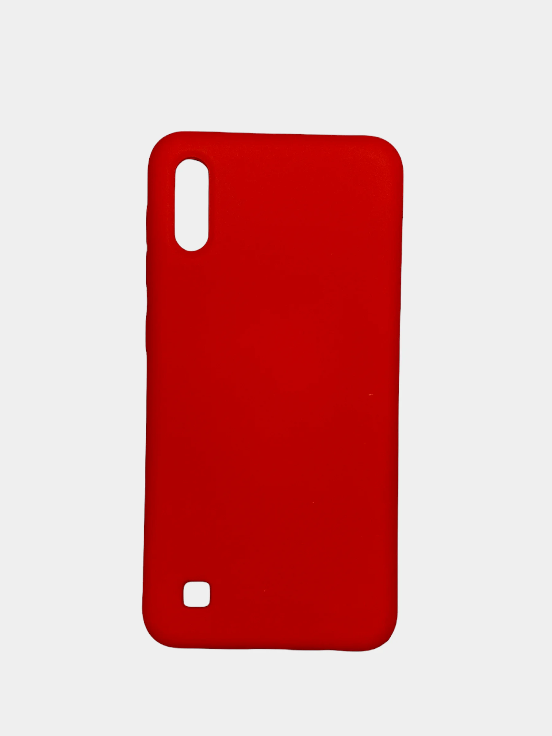 Красный чехол Silicone Cover на Samsung Galaxy A10, A31, A20S, A21S, M11, M51