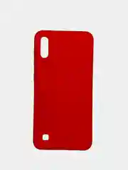 Красный чехол Silicone Cover на Samsung Galaxy A10, A31, A20S, A21S, M11, M51
