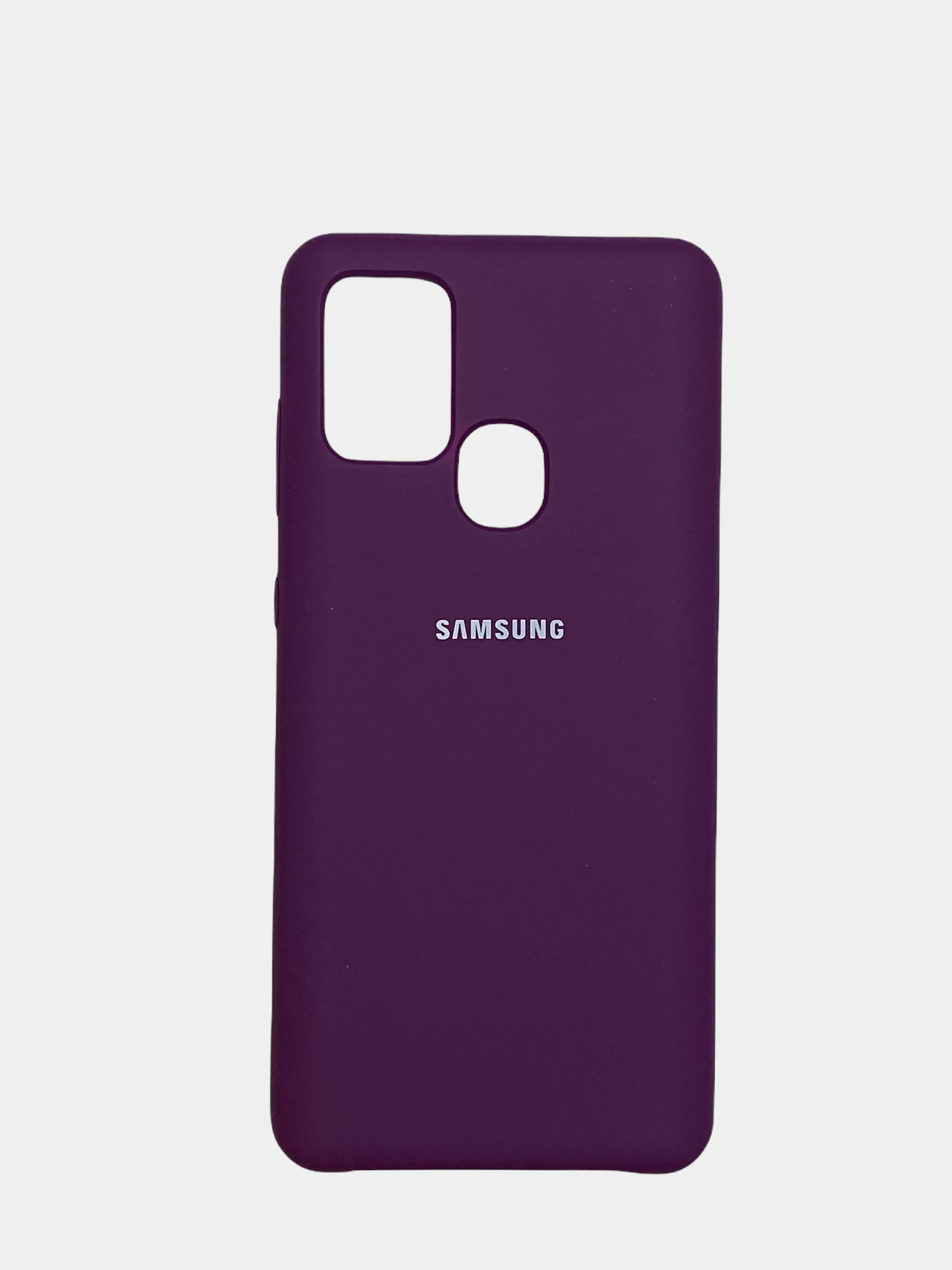 Фиолетовый чехол Silicone Cover на Samsung Galaxy A10, A31, A20S, A21S, M11, M51