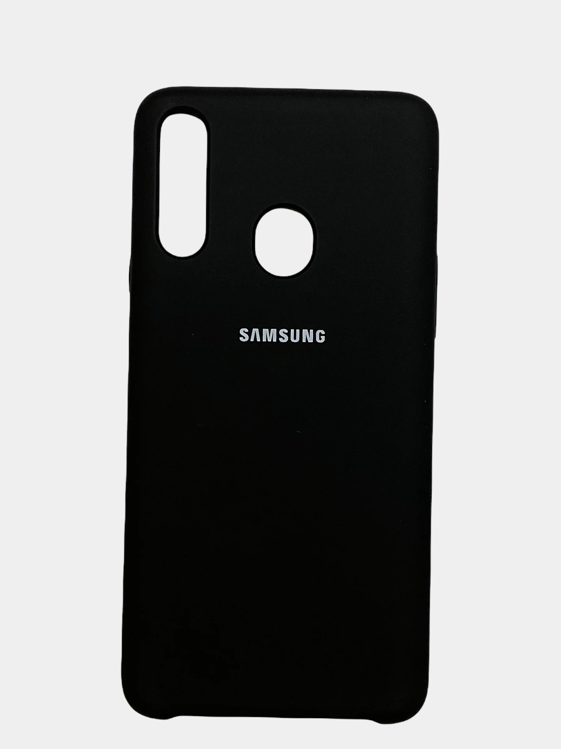 Черный чехол Silicone Cover на Samsung Galaxy A10, A31, A20S, A21S, M11, M51