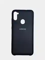 Черный чехол Silicone Cover на Samsung Galaxy A10, A31, A20S, A21S, M11, M51