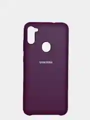 Фиолетовый чехол Silicone Cover на Samsung Galaxy A10, A31, A20S, A21S, M11, M51