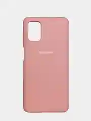 Розовый чехол Silicone Cover на Samsung Galaxy A10, A31, A20S, A21S, M11, M51