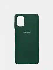 Зеленый чехол Silicone Cover на Samsung Galaxy A10, A31, A20S, A21S, M11, M51