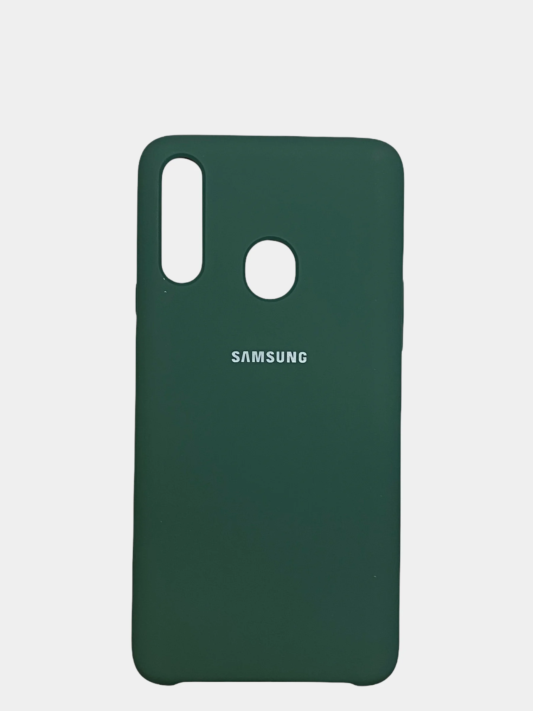Зеленый чехол Silicone Cover на Samsung Galaxy A10, A31, A20S, A21S, M11, M51