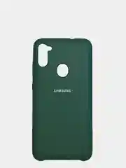 Зеленый чехол Silicone Cover на Samsung Galaxy A10, A31, A20S, A21S, M11, M51