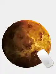 Коричневый коврик для мышки