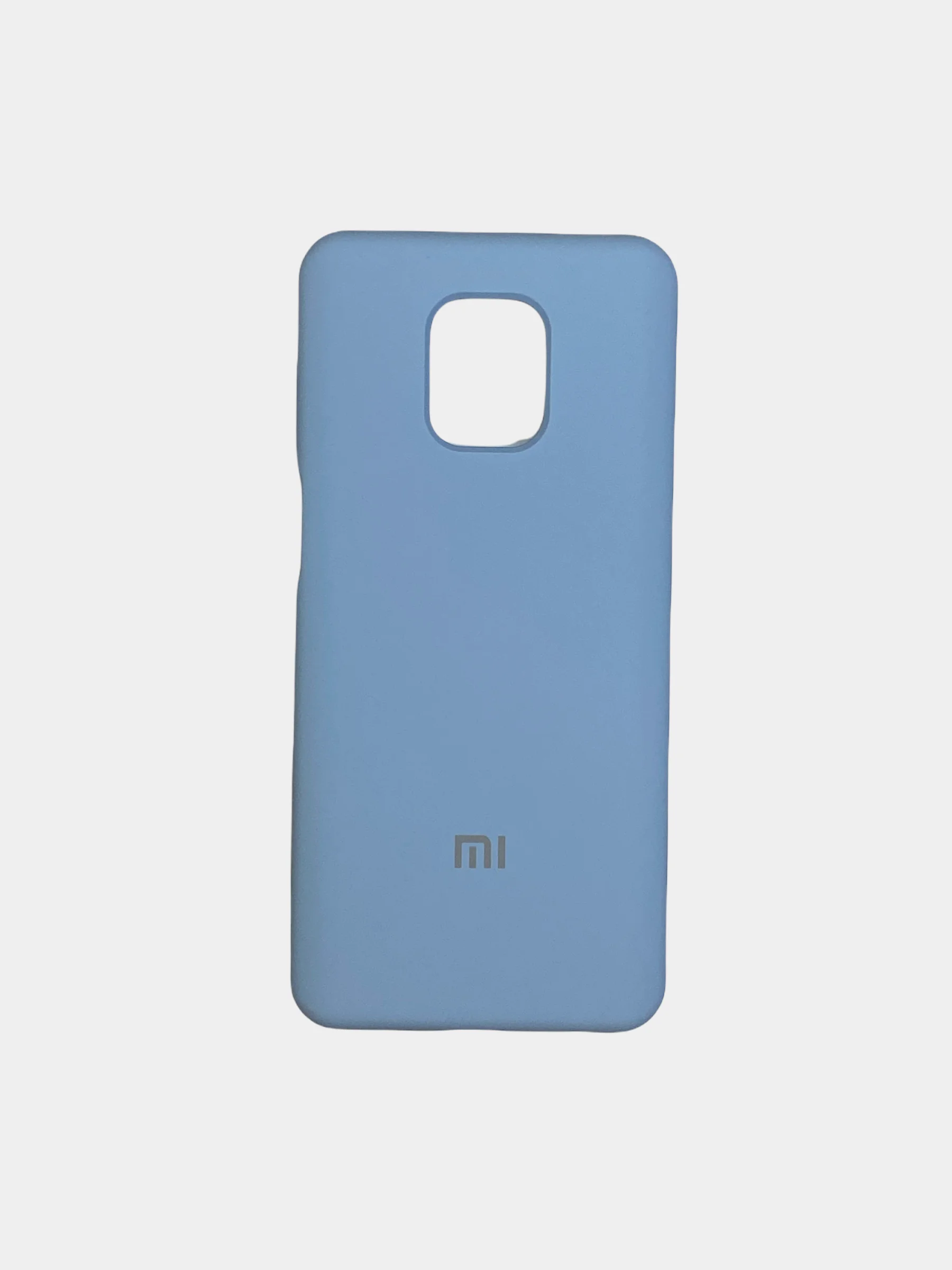 Голубой чехол Silicone Cover, для Redmi 8, 8A,9, 9C, Note 8, Note 9 Pro/ Note 9S/ Note 9 Pro Max