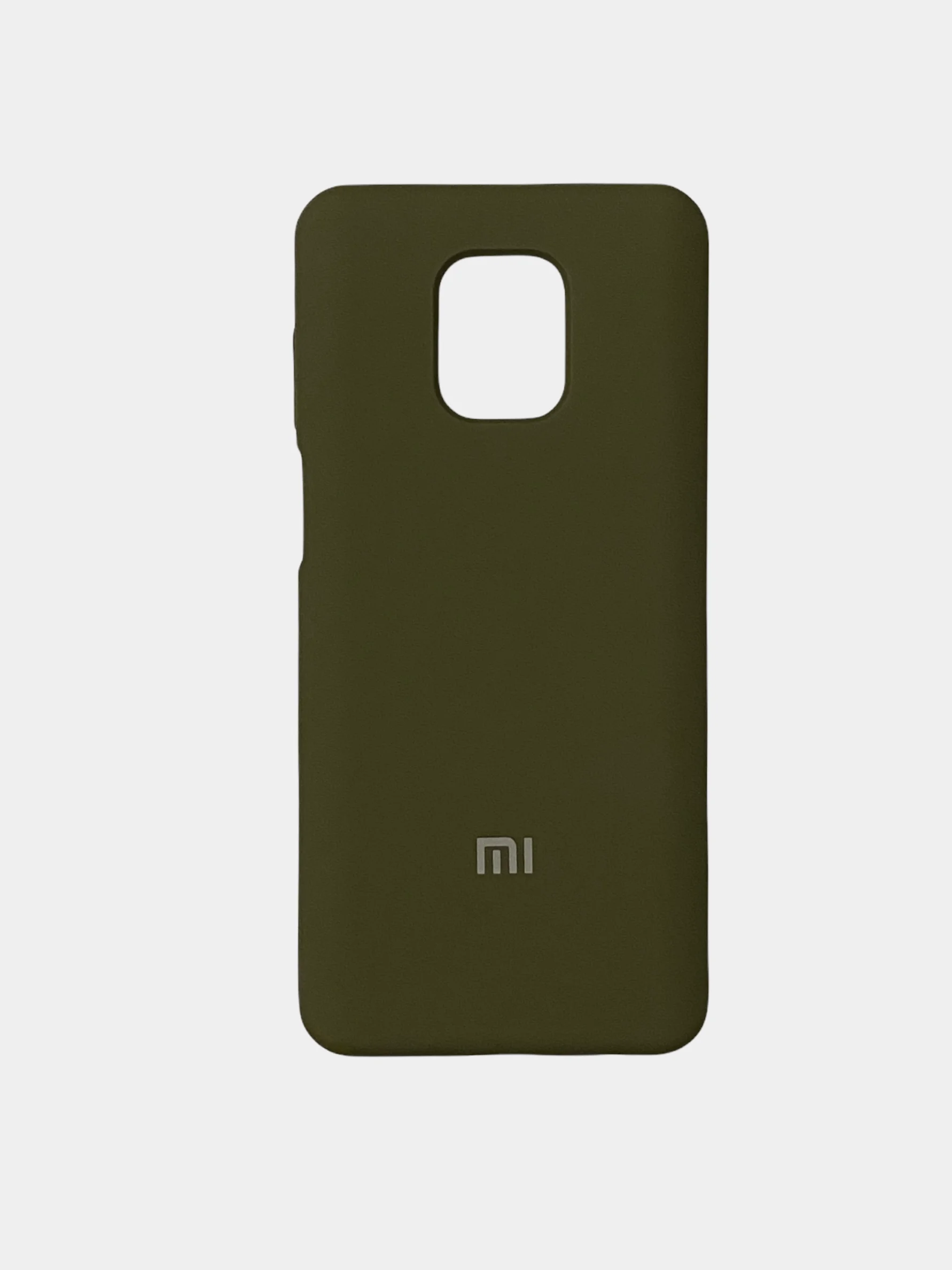 Зелёный хаки чехол Silicone Cover, для Redmi 8, 8A,9, 9C, Note 8, Note 9 Pro/ Note 9S/ Note 9 Pro Max