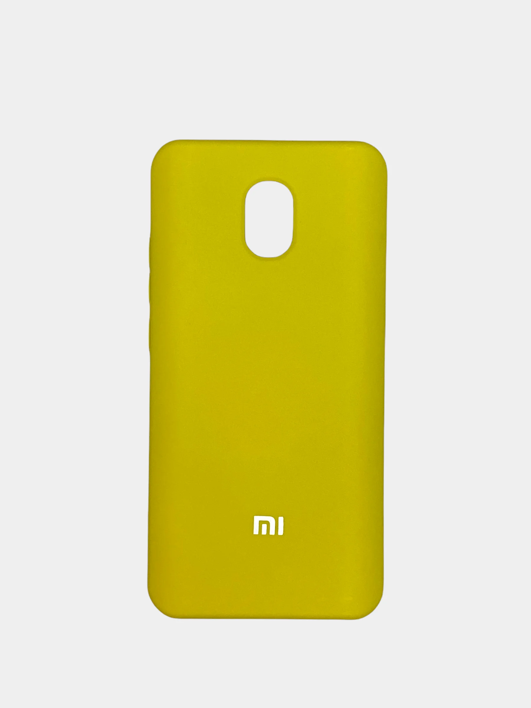 Желтый чехол Silicone Cover, для Redmi 8, 8A,9, 9C, Note 8, Note 9 Pro/ Note 9S/ Note 9 Pro Max