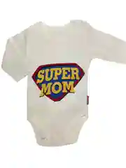 Боди для новорожденных с рукавами Super Mom