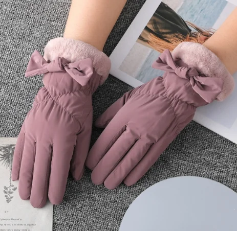 Перчатки женские зимние, сенсорные, 4 цвета