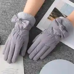 Перчатки женские зимние, сенсорные, 4 цвета