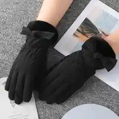 Перчатки женские зимние, сенсорные, 4 цвета