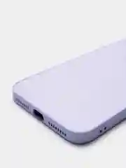 Лавандовый чехол силиконовый со стеклянной панелью для iPhone 7 Plus / iPhone 8 Plus