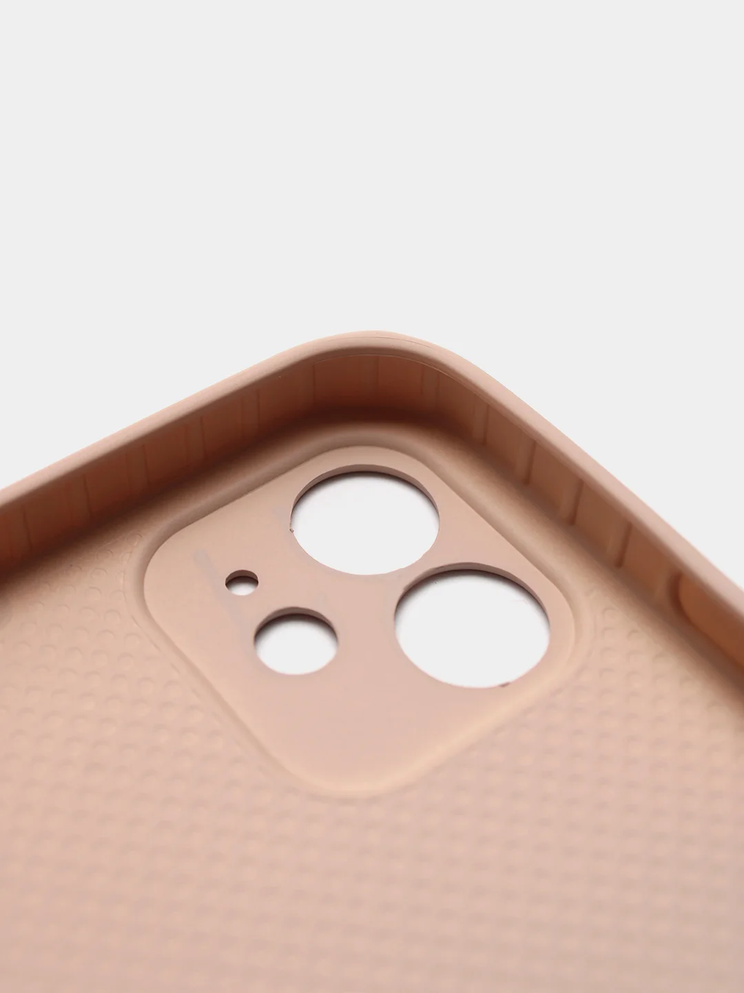 Кремовый силиконовый чехол для iPhone 12, со стеклянной панелью