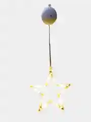 Желтый светодиодная новогодняя Led гирлянда подвеска в виде елки, снежинок, оленей клеить на окна