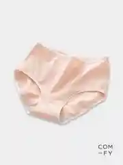 Пастельно-коралловый женские хлопковые трусы