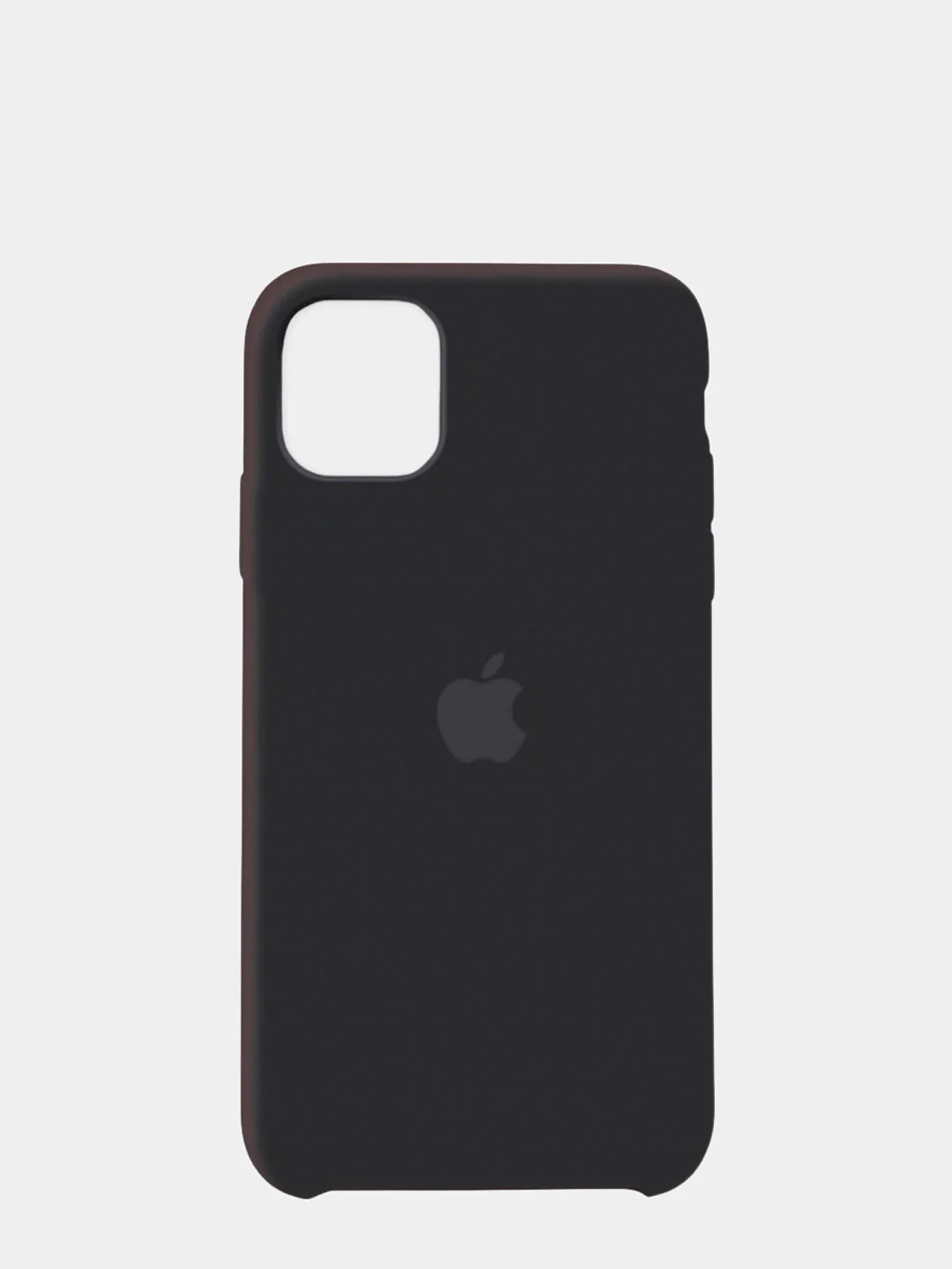 Черный чехол Silicone Case для iPhone 7/8 Plus, 11, 11 Pro, 11 Pro Max, 12/12 Pro, 12 Pro Max