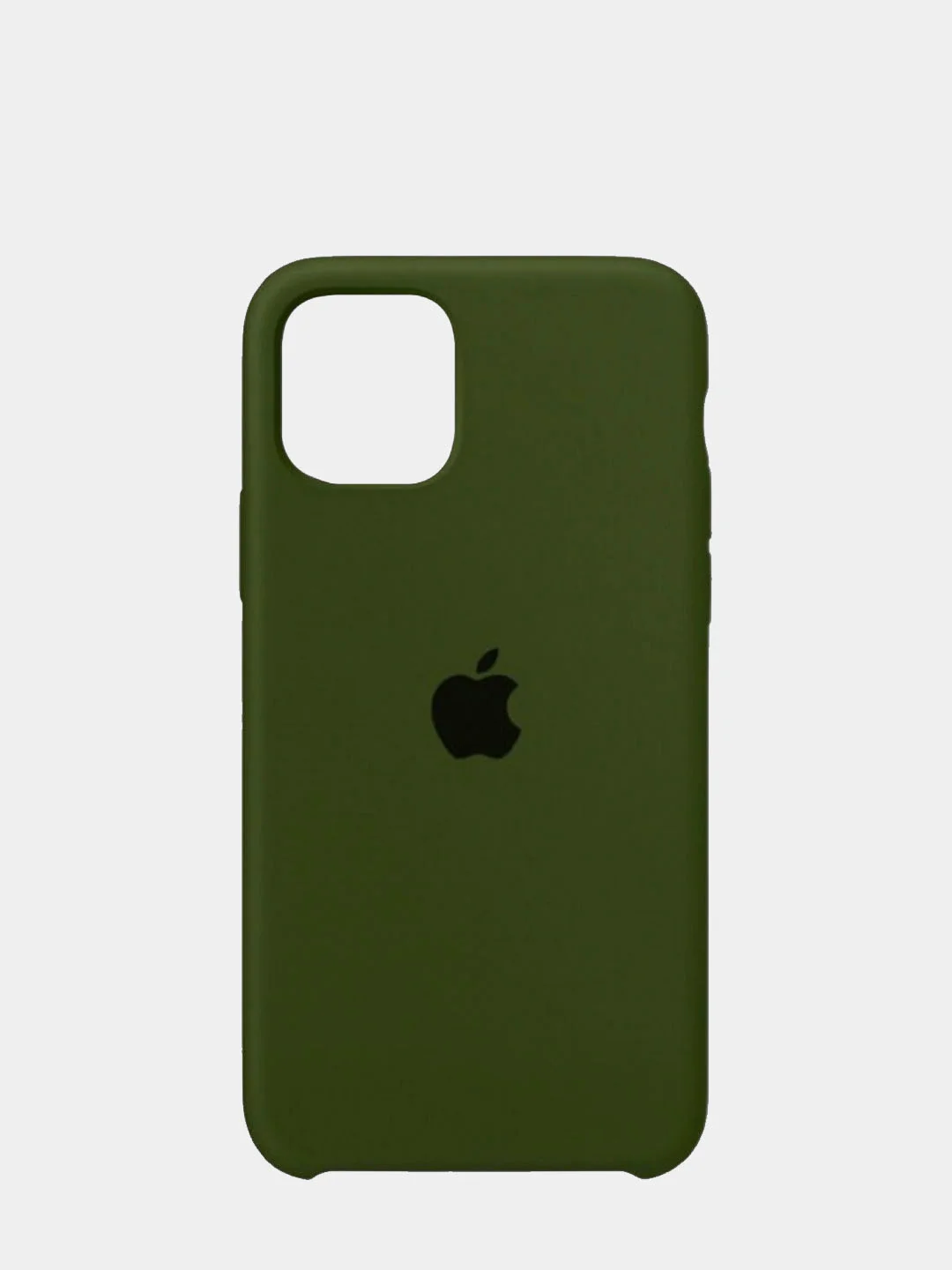 Зелёный хаки чехол Silicone Case для iPhone 7/8 Plus, 11, 11 Pro, 11 Pro Max, 12/12 Pro, 12 Pro Max