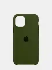 Зелёный хаки чехол Silicone Case для iPhone 7/8 Plus, 11, 11 Pro, 11 Pro Max, 12/12 Pro, 12 Pro Max