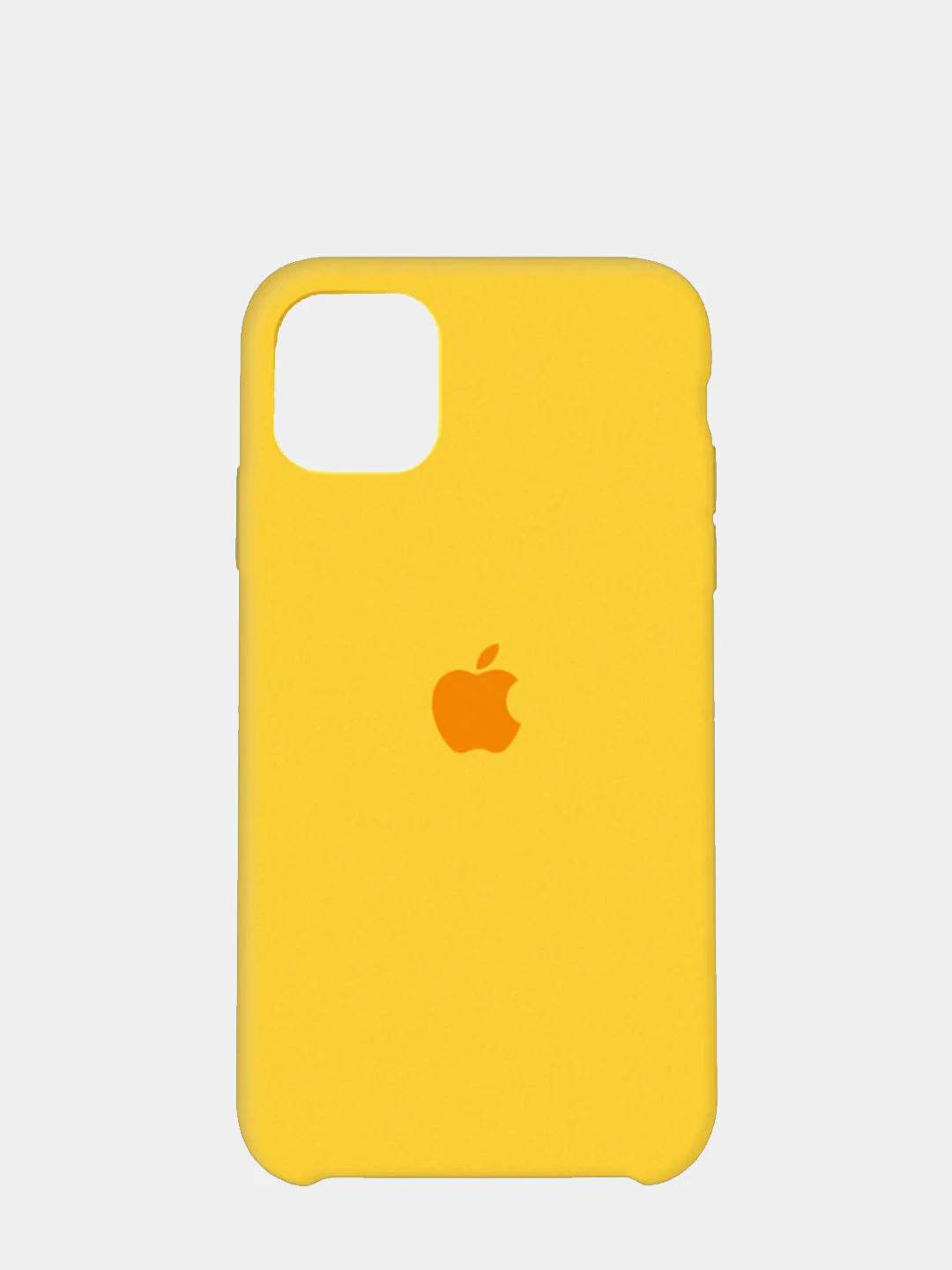 Желтый чехол Silicone Case для iPhone 7/8 Plus, 11, 11 Pro, 11 Pro Max, 12/12 Pro, 12 Pro Max