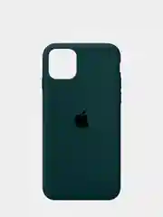 Тёмно-зелёный чехол Silicone Case для iPhone 7/8 Plus, 11, 11 Pro, 11 Pro Max, 12/12 Pro, 12 Pro Max