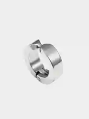 Серебряный серьги-клипсы из медицинской стали с радужным покрытием/ Серьга-клипса без прокола