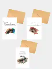 Открытка "Абстракция глаза"