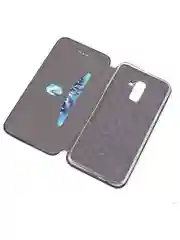 Красный чехол книжка для Samsung Galaxy J8 2018, Самсунг Джи 8