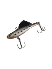Серый силиконовый раттлин X-Saurus Vibe 65