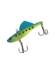 Бирюзовый силиконовый раттлин X-Saurus Vibe 65