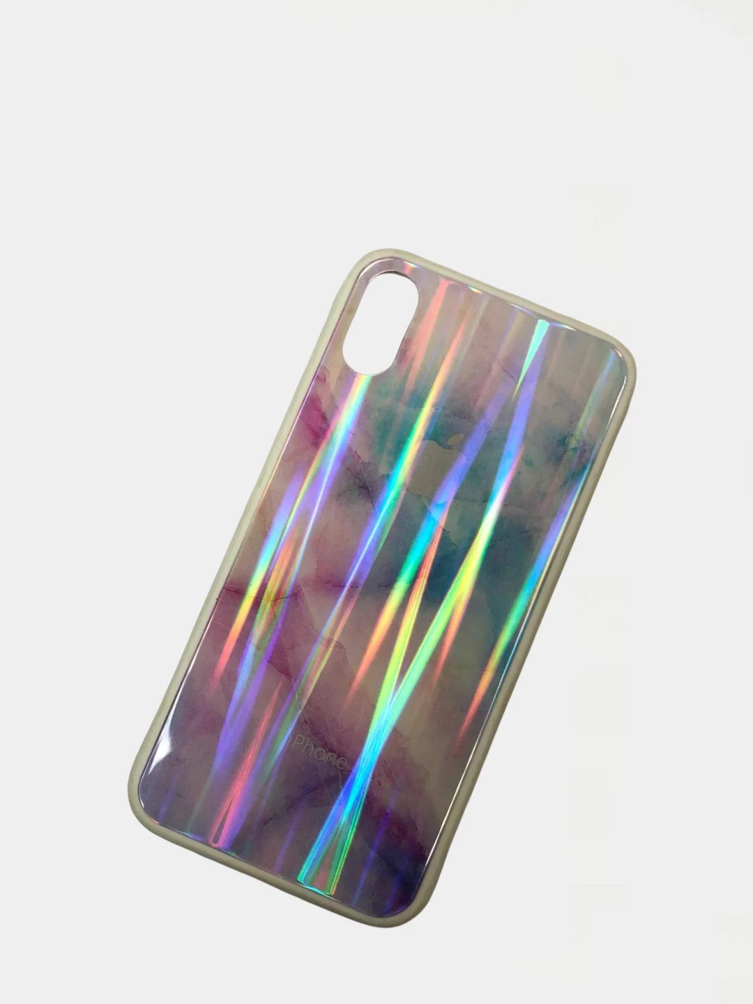Белый чехол для iPhone X, XS