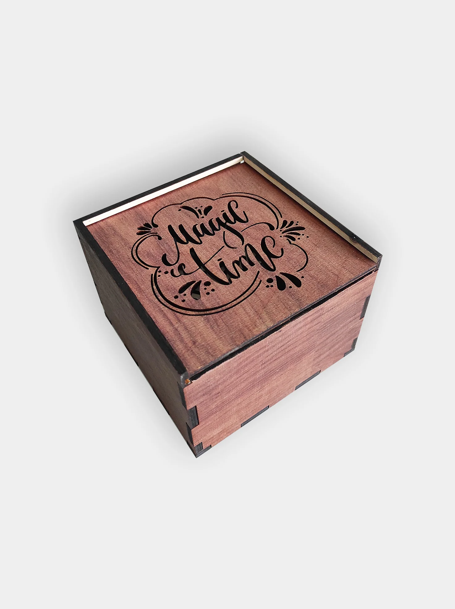 Набор елочных деревянных игрушек "Magic time", 6 шт