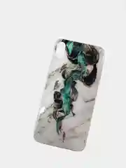 Зеленый чехол с рисунком для iPhone X XS XS Max