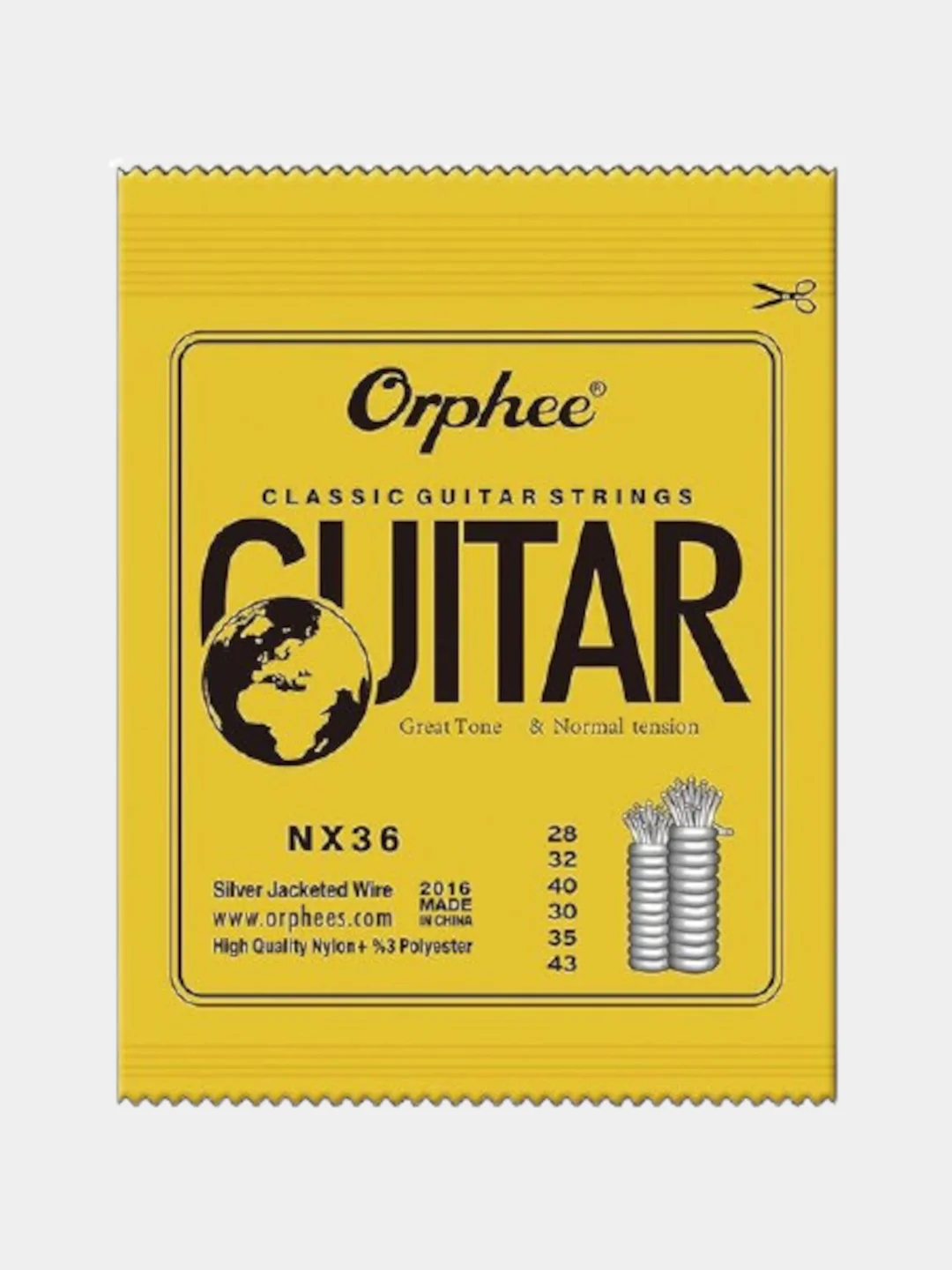 Нейлоновые струны Orphee NX35/NX36