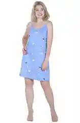 Голубой сорочка женская "Диана"