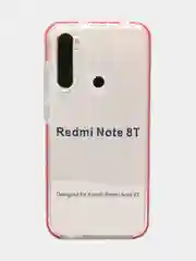 Красный силиконовый чехол Xiaomi Note 8T