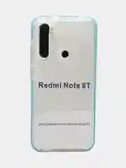 Небесно-голубой силиконовый чехол Xiaomi Note 8T
