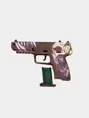 Резинкострел пистолет Five-Seven (FN) из кс го / cs go 1.5 Жнец, дерево