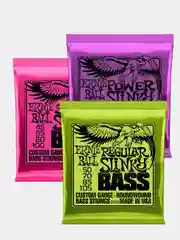 Комплект струн для бас-гитары Ernie Ball Nickel Wound, никель, разные калибры