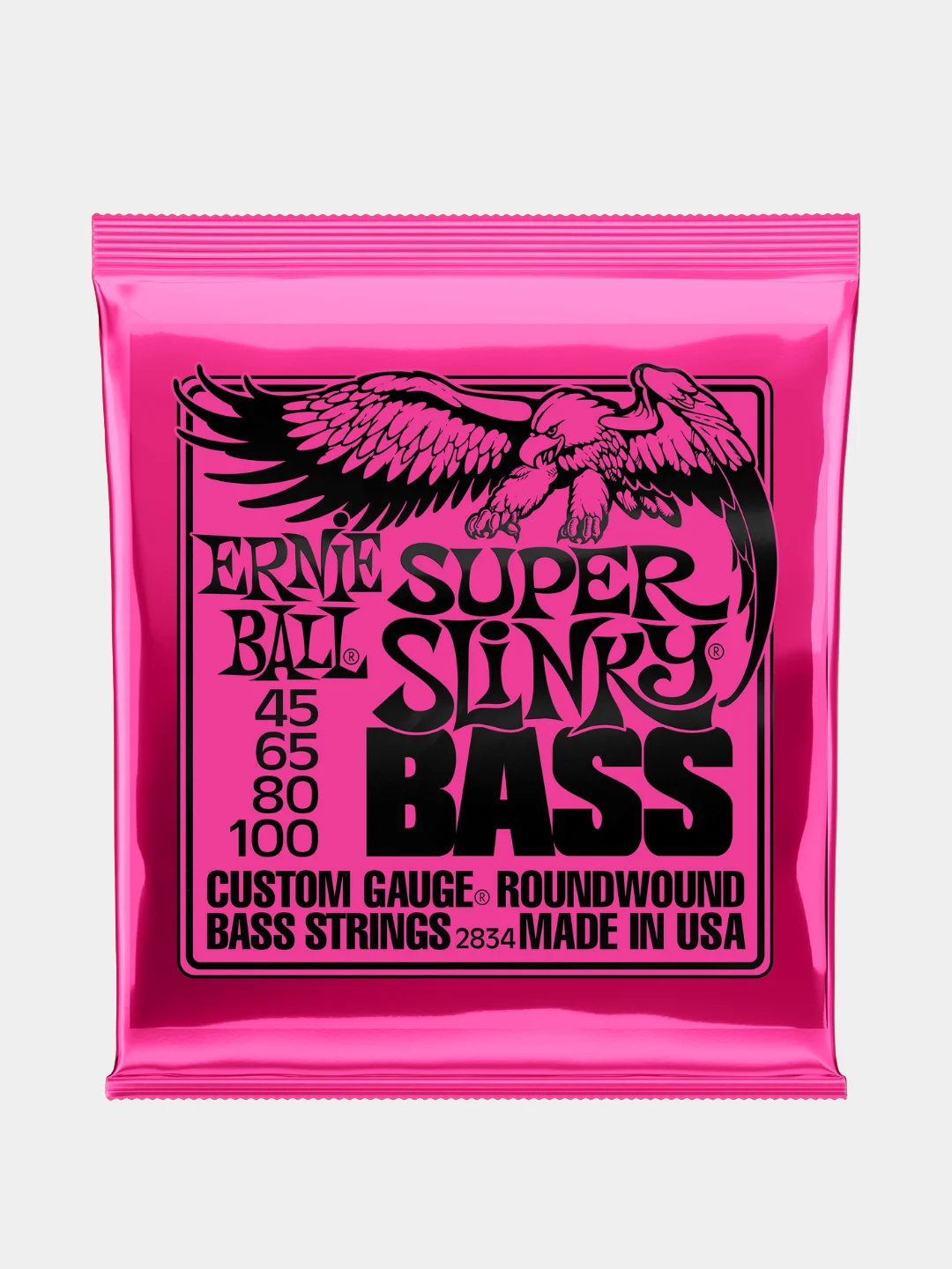 Комплект струн для бас-гитары Ernie Ball Nickel Wound, никель, разные калибры