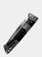 Нож "Вьюн" складной туристический, сталь 50Х14МФ, замок Back Lock  (Витязь B5201)