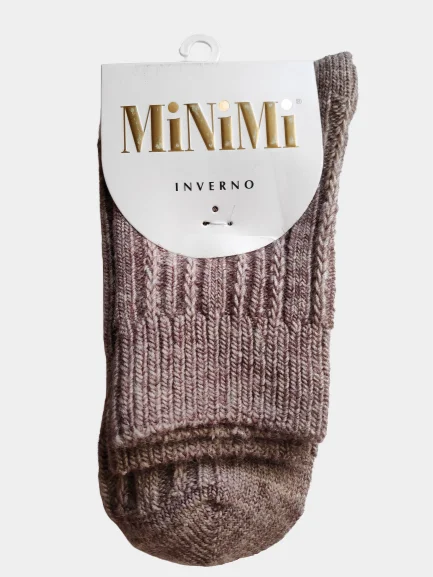 Теплые женские носки из шерсти Minimi  "Inverno", 3303