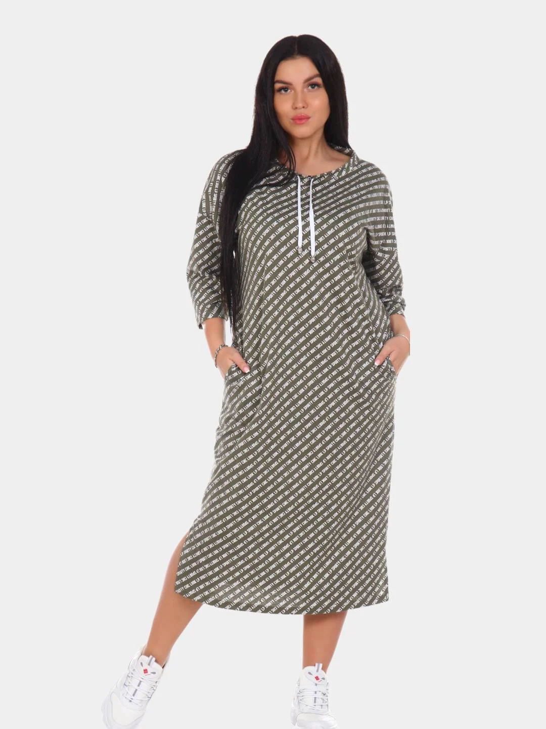 Хаки фрида платье женское lovetex.store
