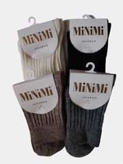 Теплые женские носки из шерсти Minimi  "Inverno", 3303