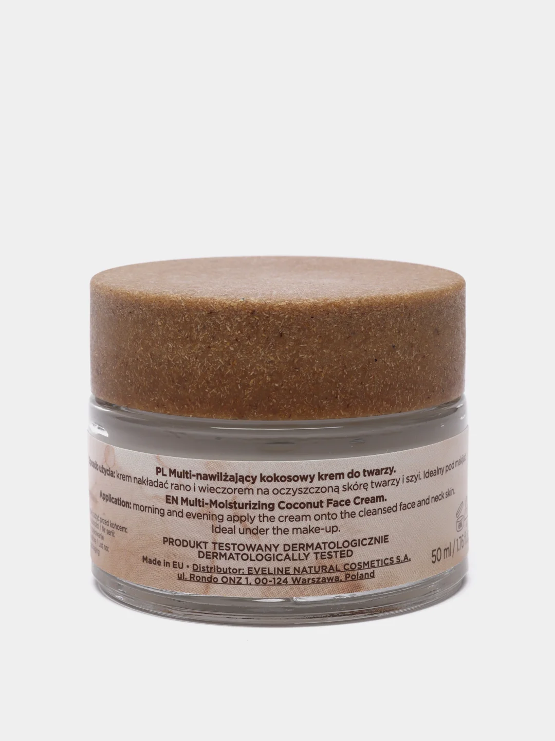 Eveline Cosmetics RICH COCONUT Увлажняющий крем для лица для всех типов кожи, 50 мл